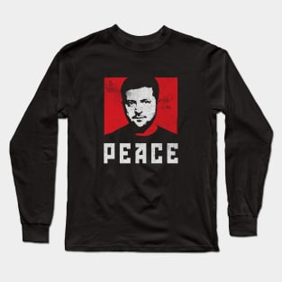 Zelensky's Peace by © Buck Tee Originals Long Sleeve T-Shirt